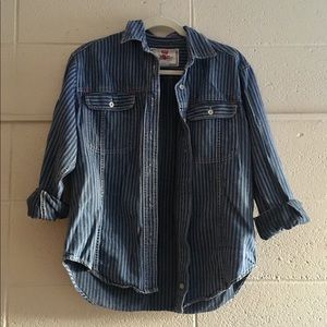 Vintage Levi’s Striped Denim Shirt